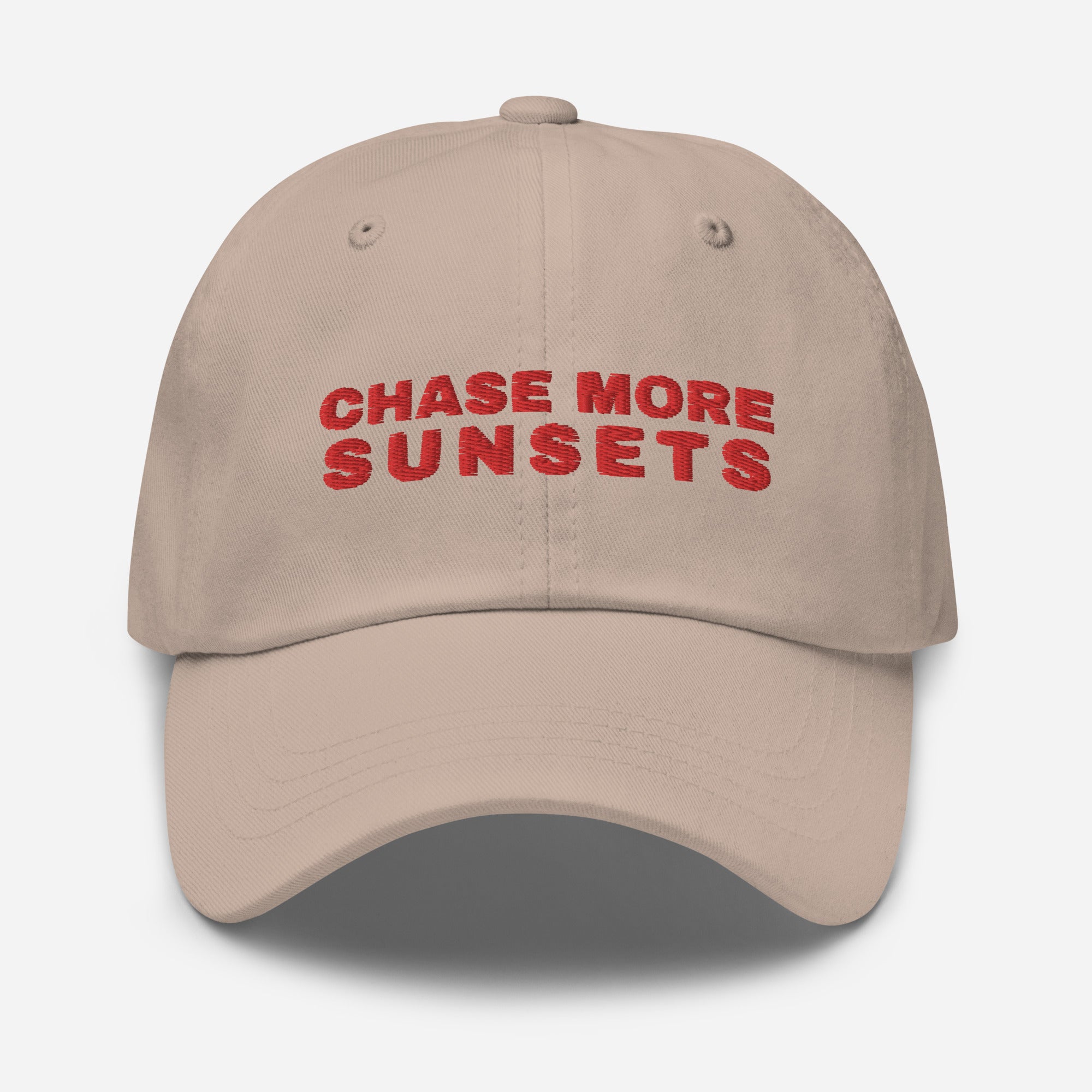 CHASE MORE SUNSETS Dad Hat