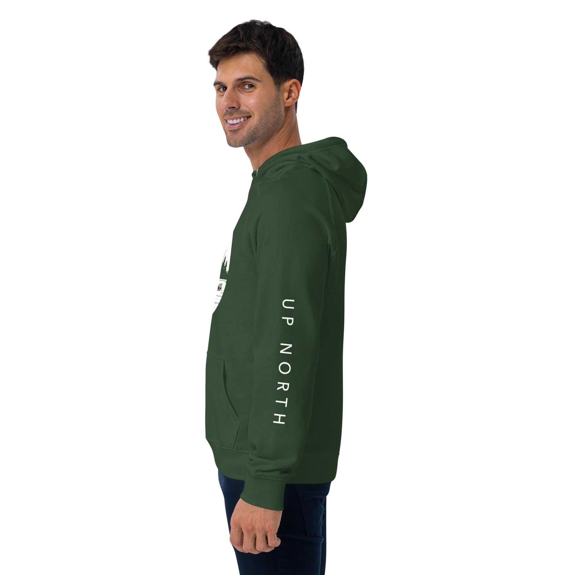 NORTHERLY VIBES + UP NORTH Unisex Eco Hoodie