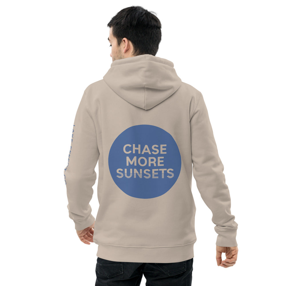 CHASE MORE SUNSETS Unisex Eco Hoodie