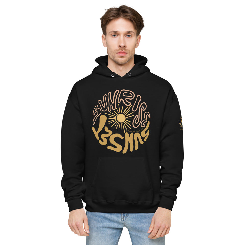 SUNRISE SUNSET Unisex Fleece Hoodie