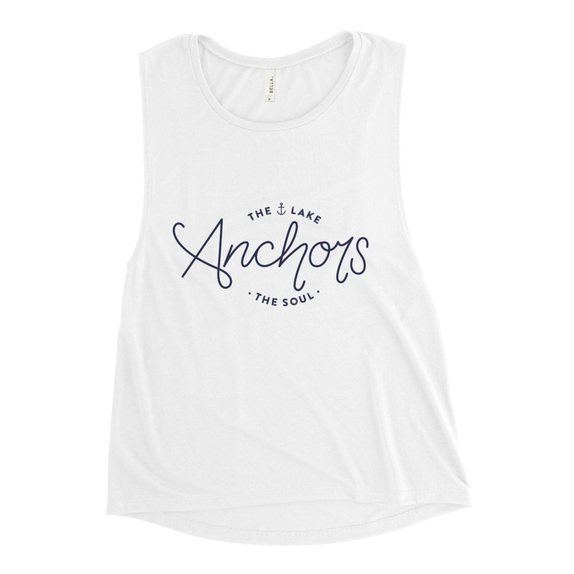 LAKE ANCHORS THE SOUL Ladies’ Muscle Tank